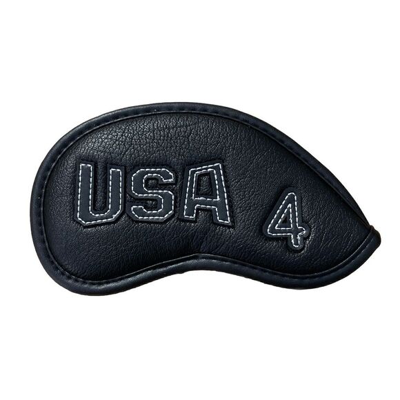 Big Teeth USA Mallet Putter Head Cover & Lob Wedge, 4 Iron 5 Iron Head Covers - Picture 5 of 6
